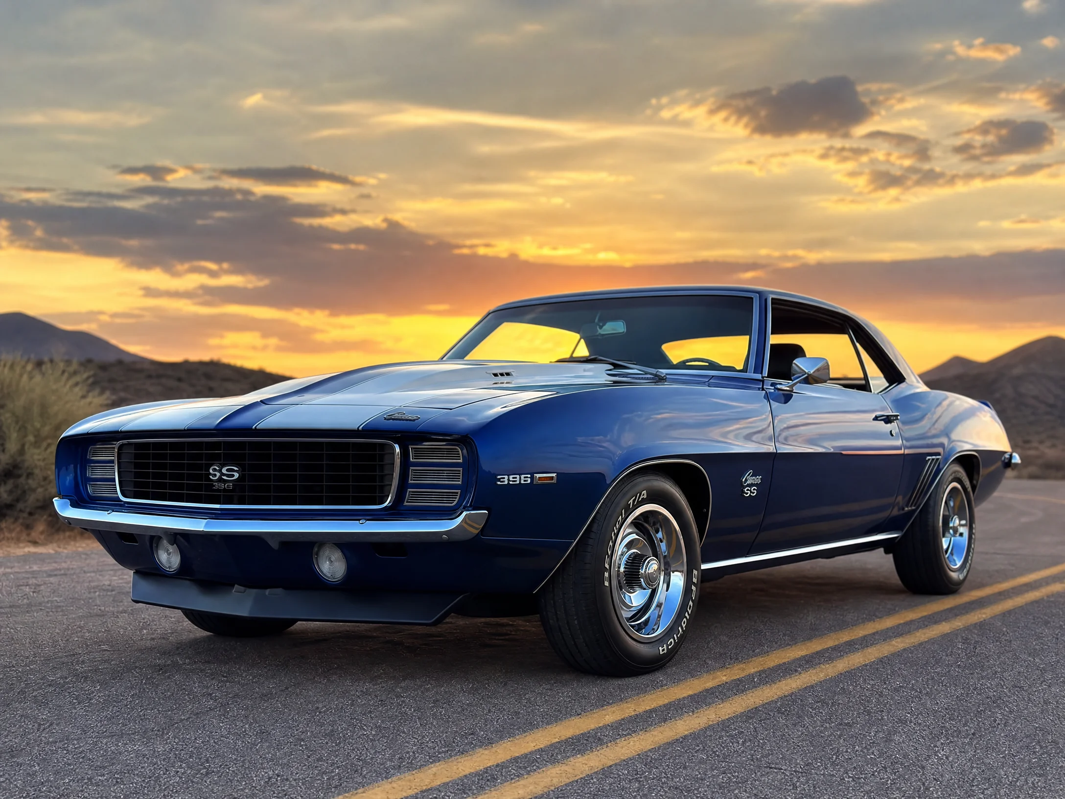1969 Che﻿vrolet Camar‍o SS修复案例
